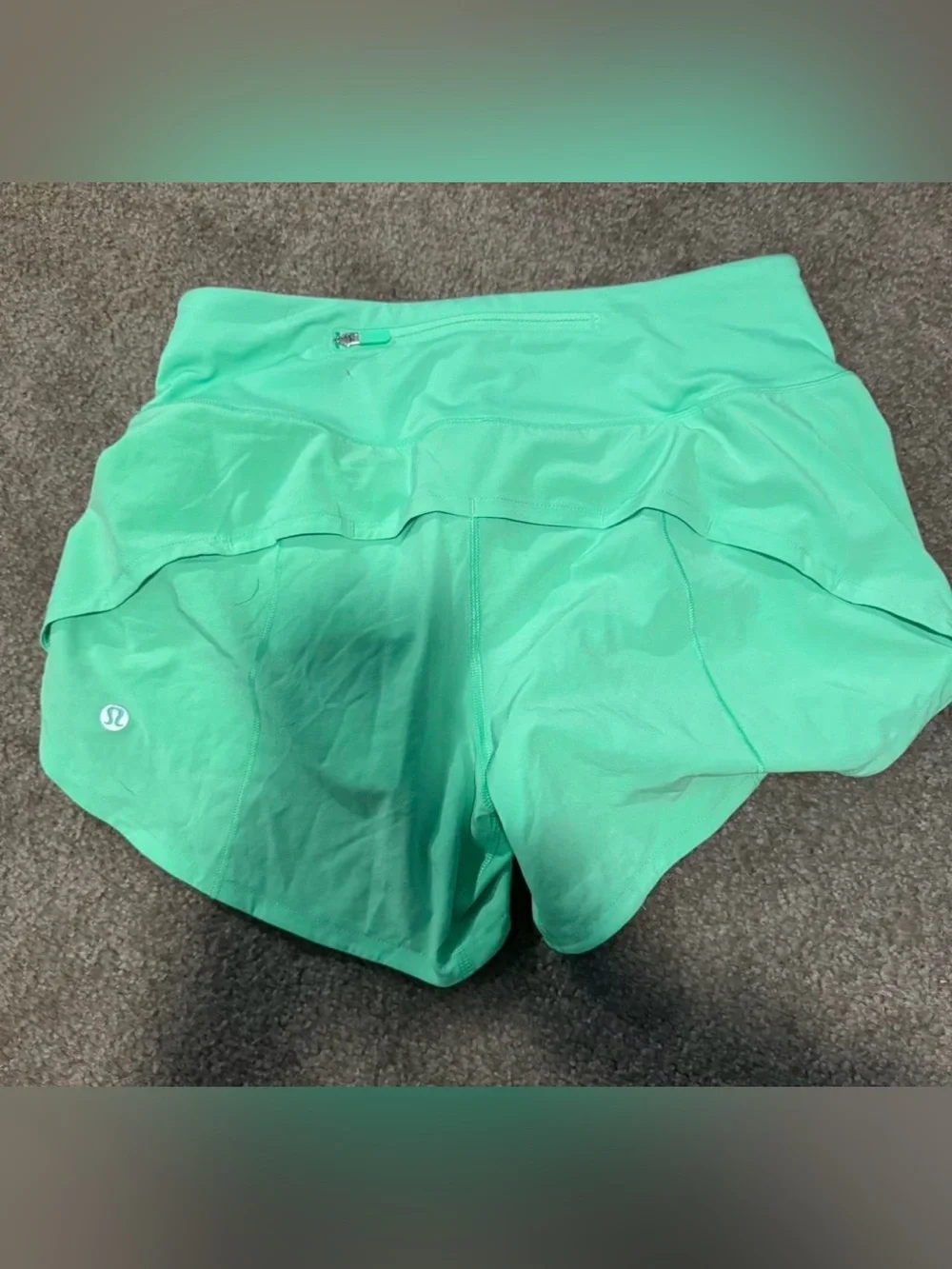 lululemon athletica Mint Green Athletic Shorts